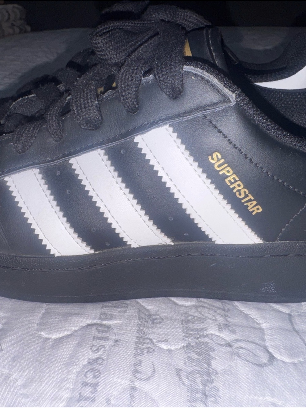 adidas Black & White Classic Sneakers - Picture 5 of 5